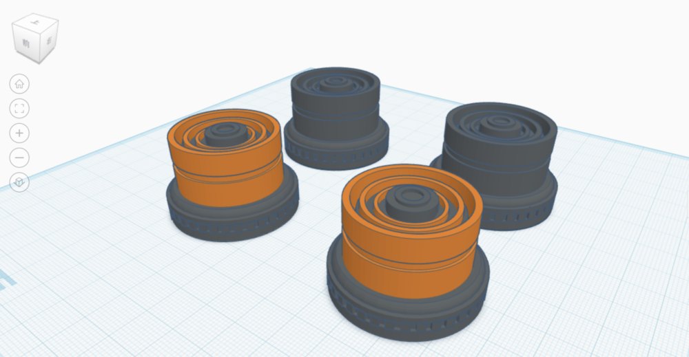 スターウォーズ風制御ボルトピンバッジ