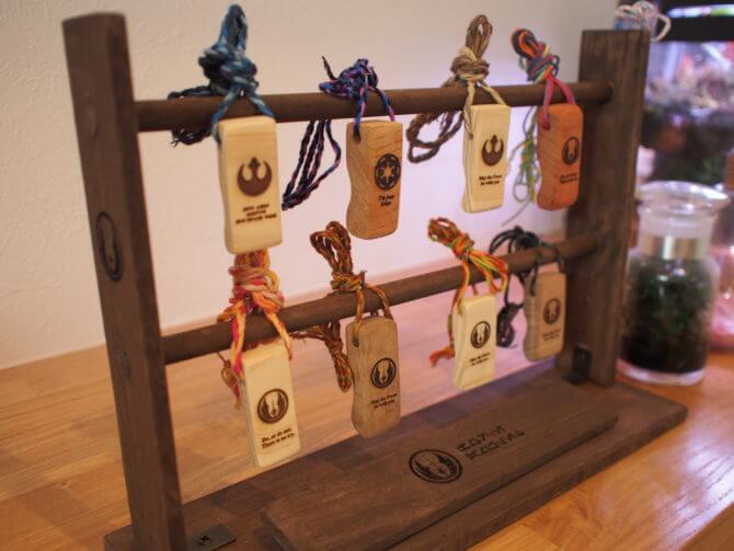 スター・ウォーズの手作りお守り