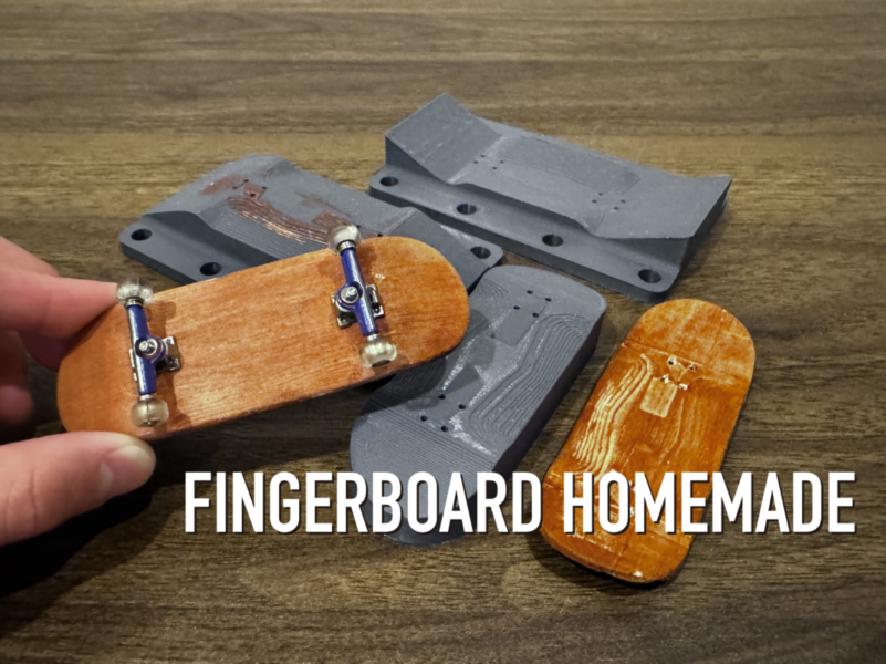 フィンガーボード（指スケ）を3Dプリンターを使って自作してみる