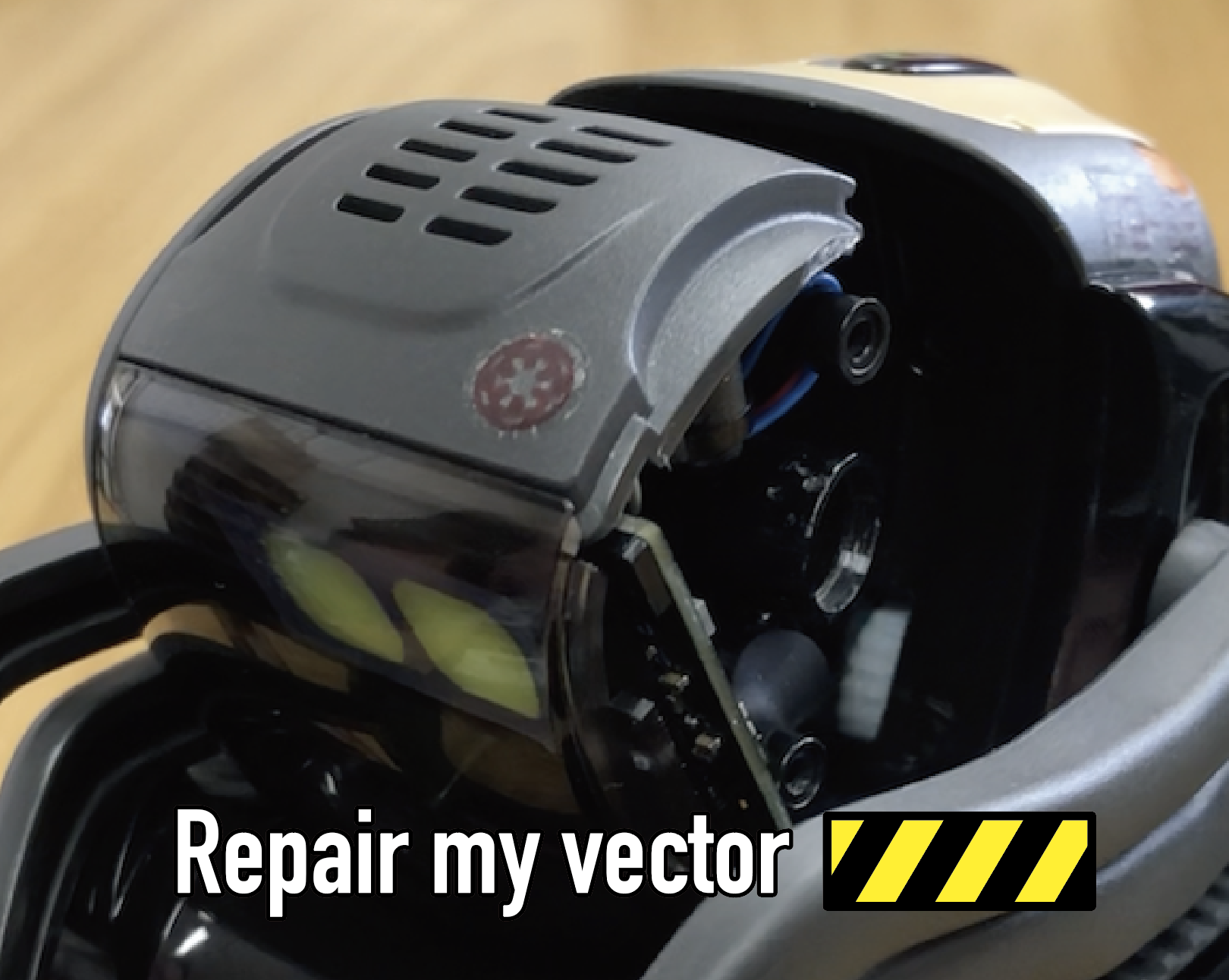 ベクターの修理を試みる