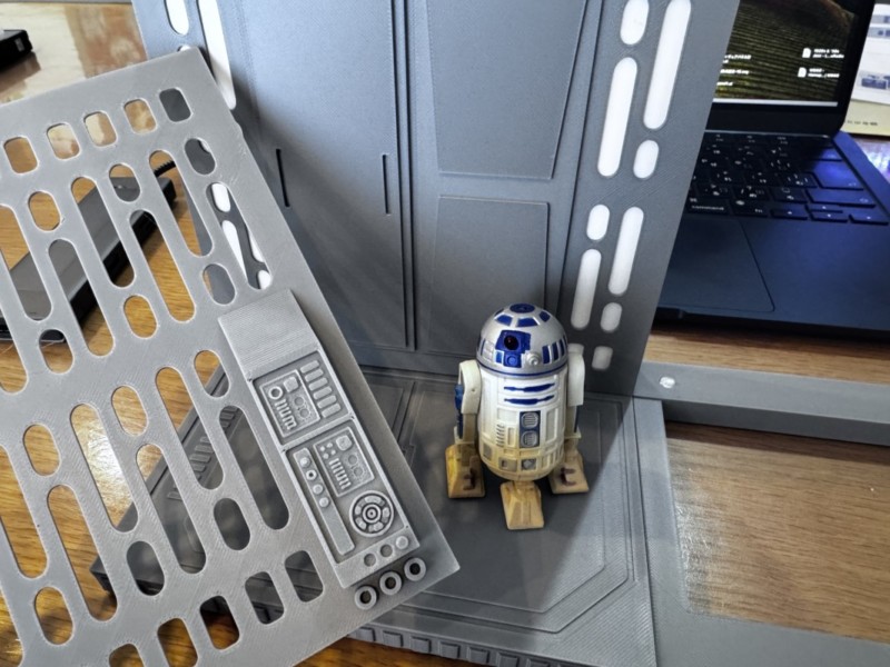 スターウォーズ風台座