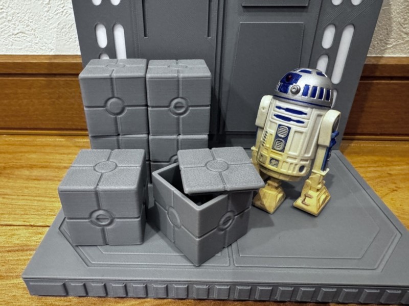 3.75インチのフィギュアと組み合わせたイメージ