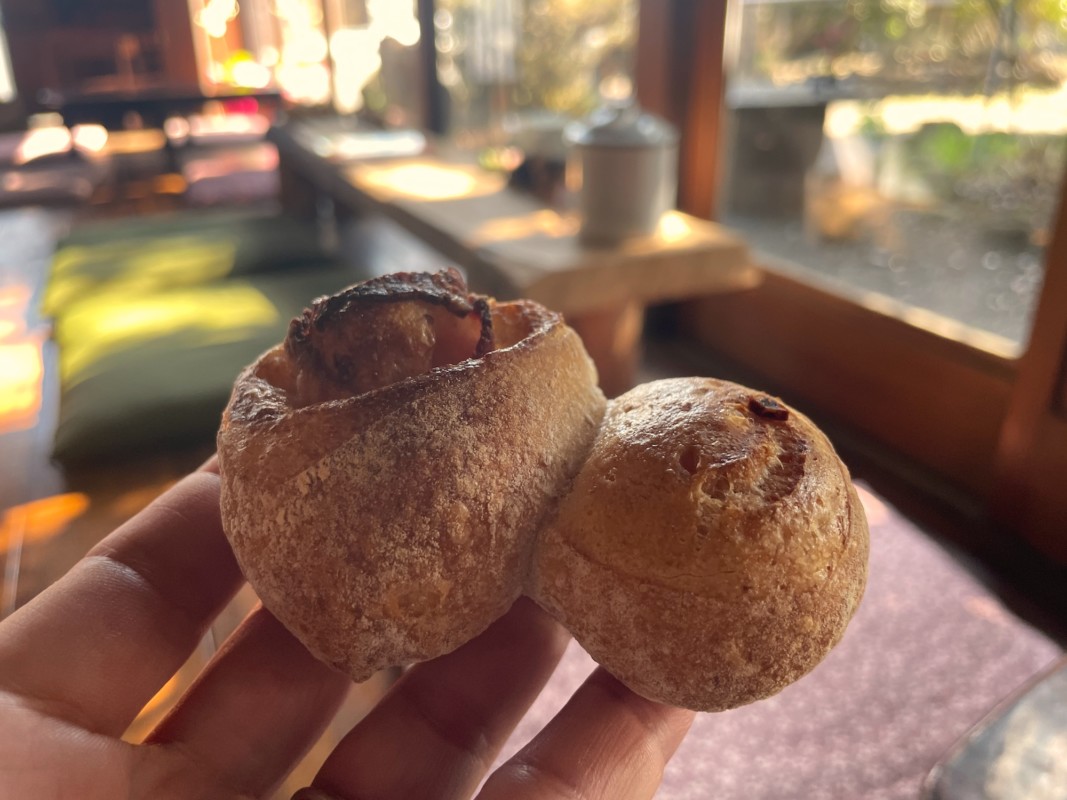 麦焼処 麦踏 ベーコンエピ