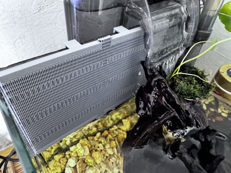 アクアリウムの壁パーツを3Dプリンターで作成2