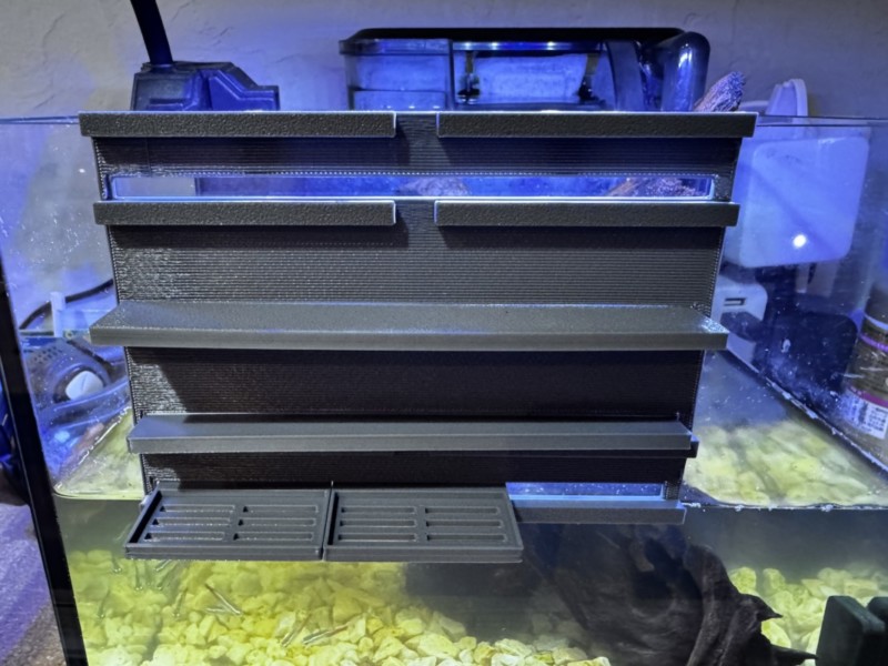 苔壁のパーツを3Dプリンターで作ってみた