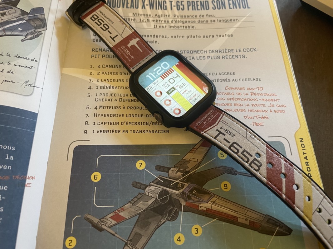 applewatchベルトデザイン X-WING