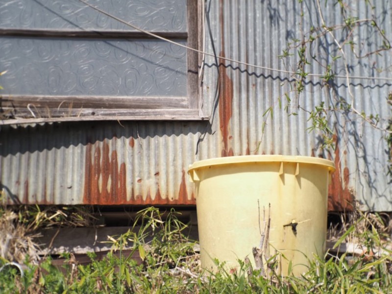 小湊鐵道の近くの空き家