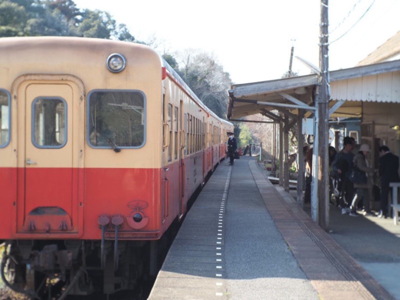 小湊鉄道の養老渓谷駅