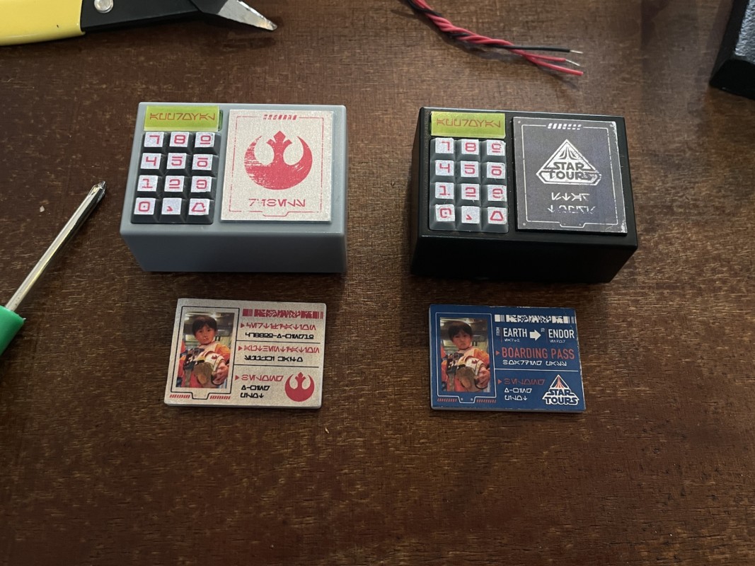 スターウォーズ・スター・ツアーズセキュリティキー