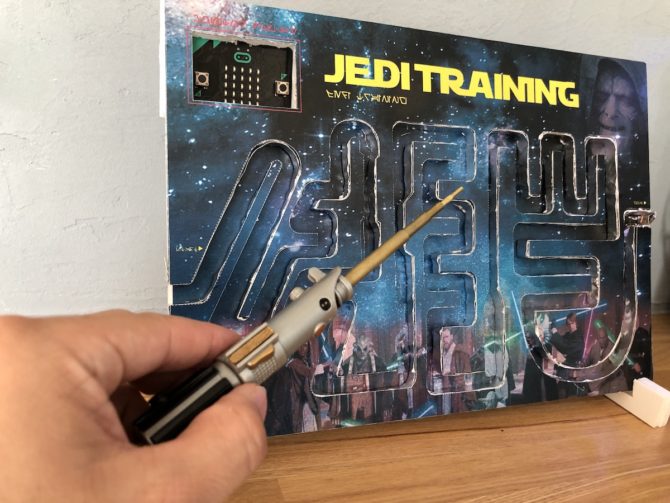 ジェダイトレーニングをmicrobitで作ってみた