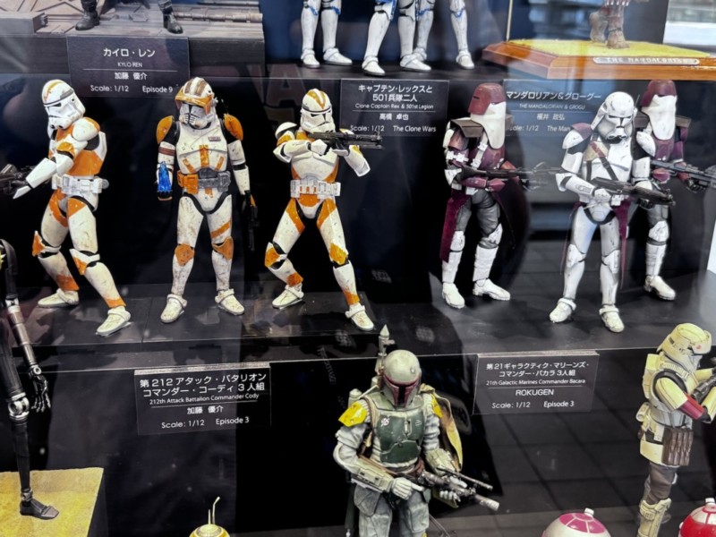 ランドマークプラザ5Fスターウォーズ模型展示｜クローントルーパー