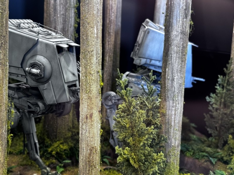 ランドマークプラザ5Fスターウォーズ模型展示｜AT-ST