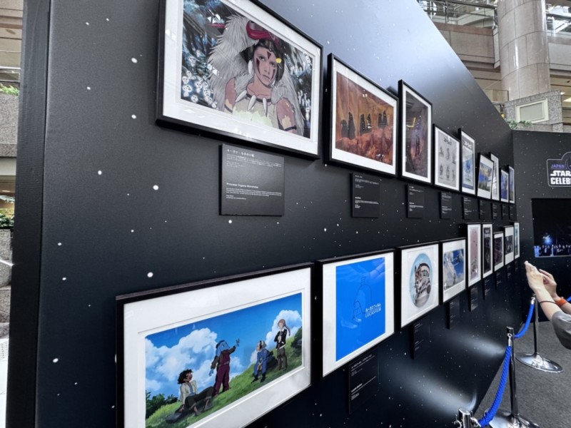 スタジオジブリとルーカスフィルムが双方にオマージュしたアート展示