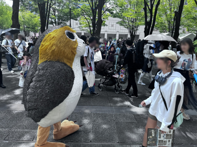 ポーグのコスプレイヤー