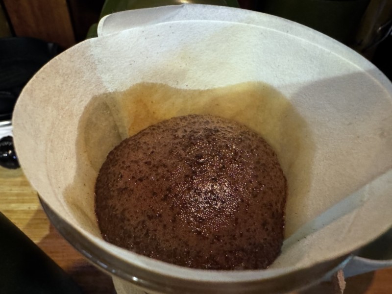 SIDE TRIP COFFEEオリジナルブレンドのドリップ