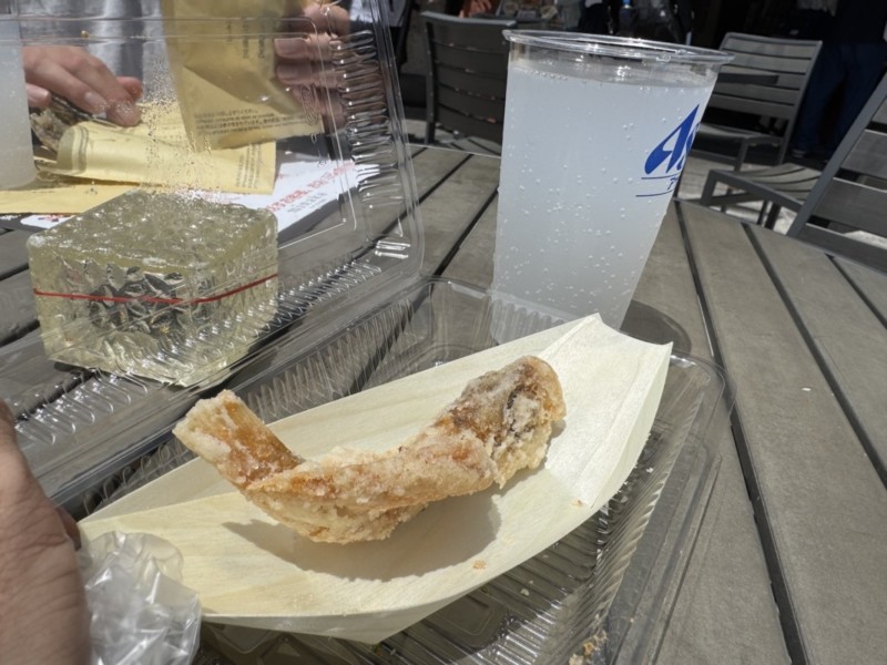 小田原吉匠の鯵の唐揚げ