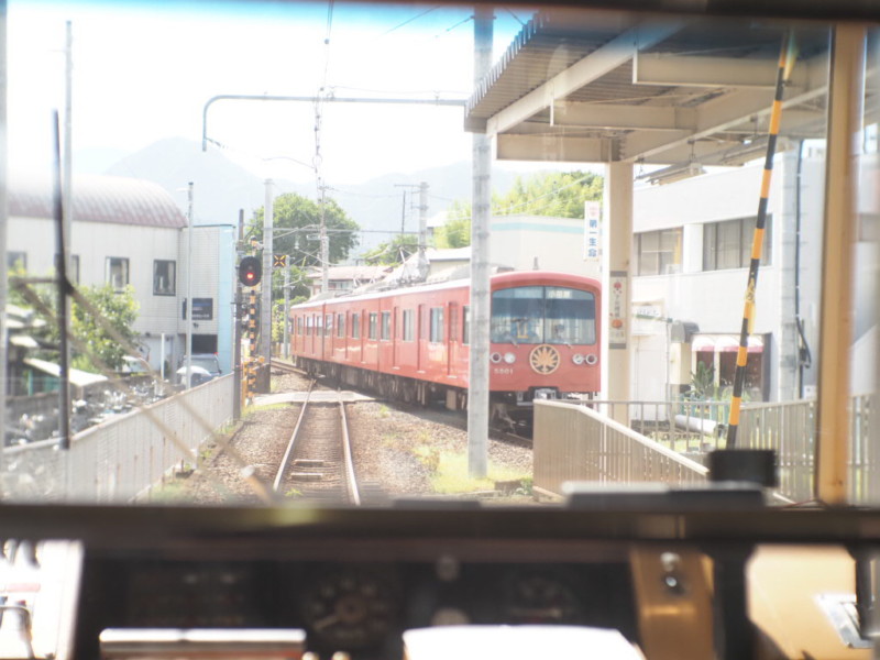大雄山線の車窓から