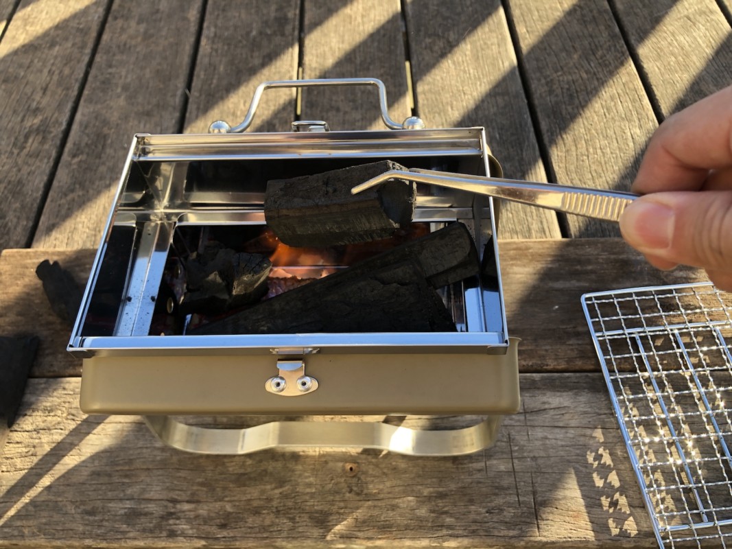 自宅で独りキャンプ