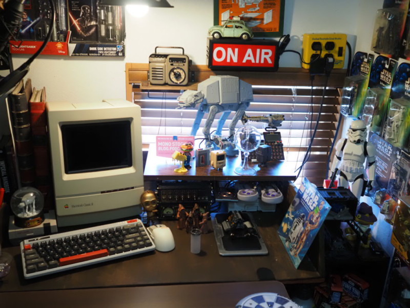 Macintoshclassicのある趣味の部屋