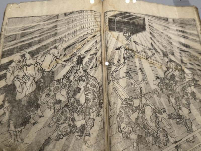 HOKUSAI－ぜんぶ、北斎のしわざでした。展の北斎作品光の美しい表現2