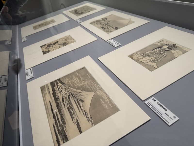 HOKUSAI－ぜんぶ、北斎のしわざでした。展　『富嶽三十六景』の展示1