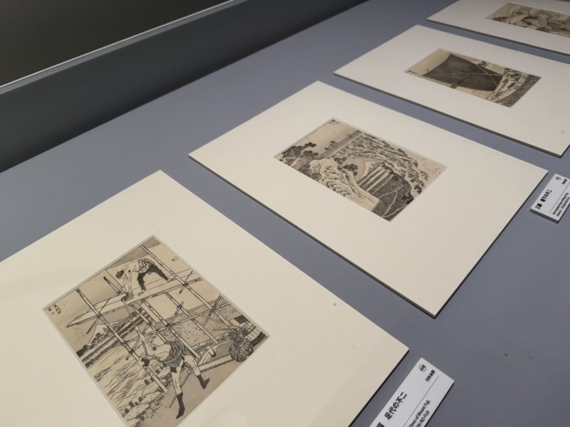 HOKUSAI－ぜんぶ、北斎のしわざでした。展　『富嶽三十六景』の展示2