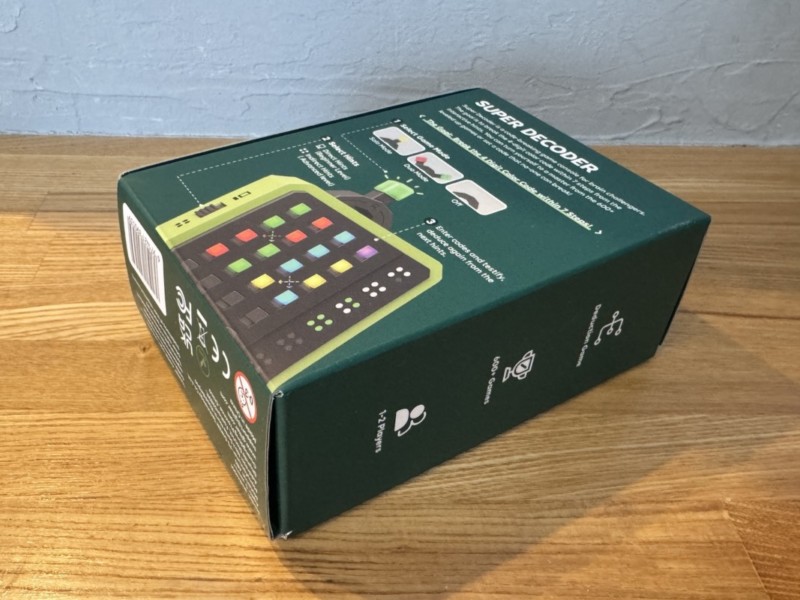 GiiKERのSUPER DECODERパッケージ裏