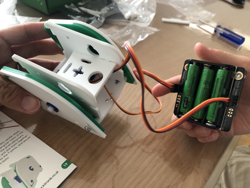 MOVE mini mk2 組み立て