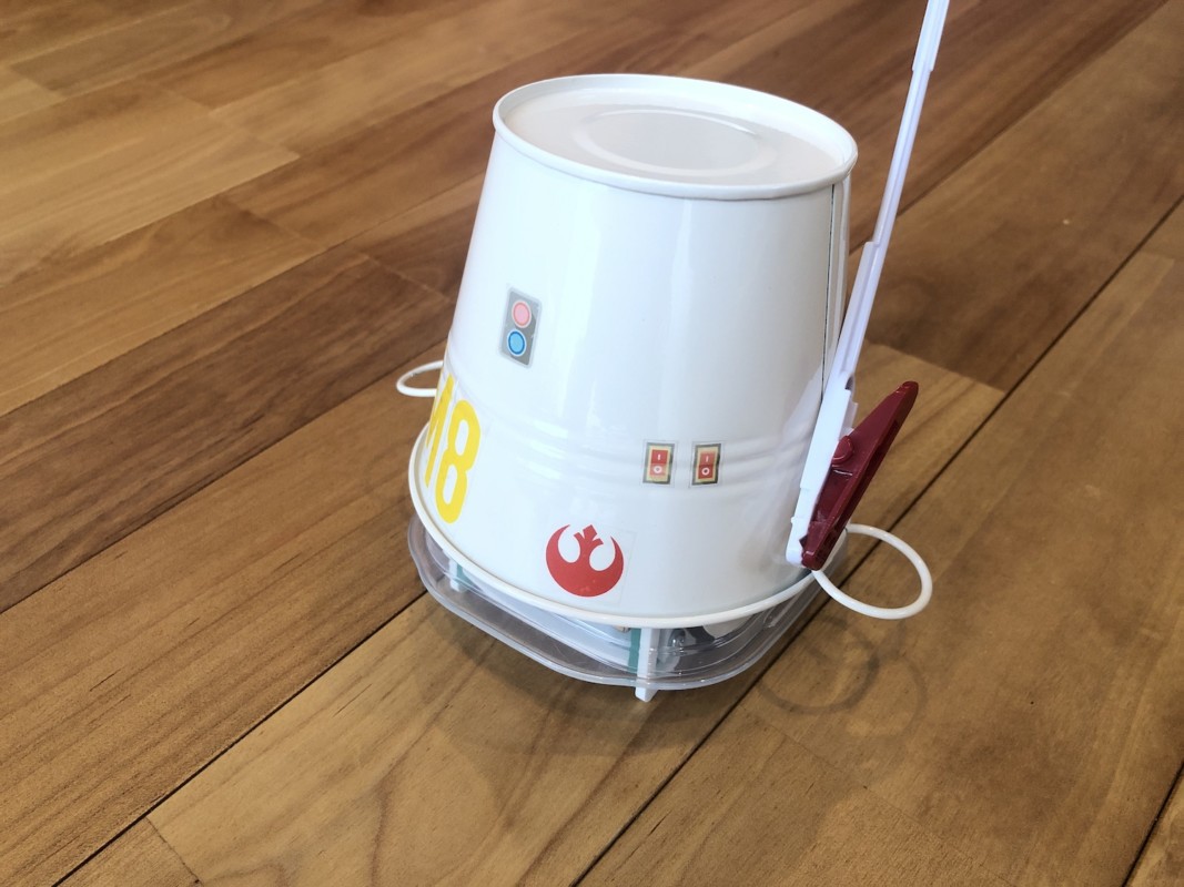 100均の材料でロボット制作