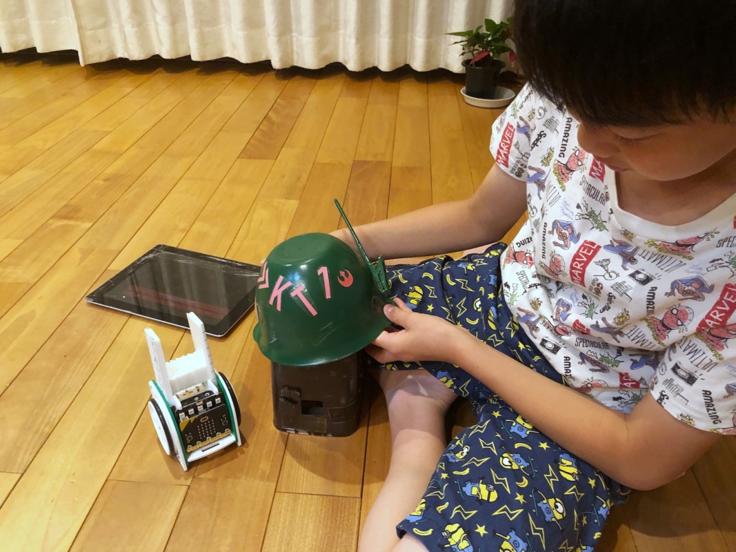 小学生のmicrobit工作