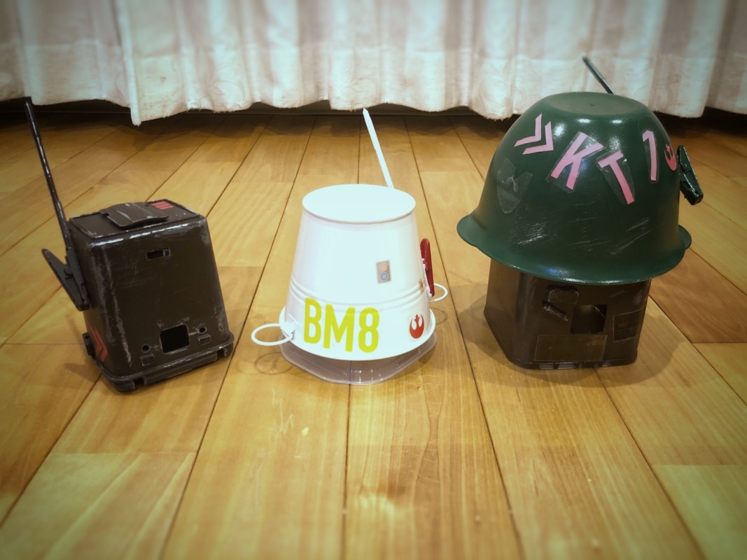 microbitを使って親子でドロイド工作 