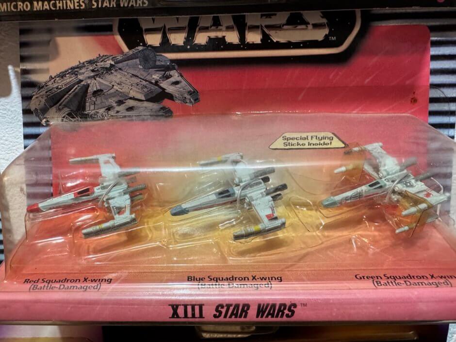 スターウォーズグッズコレクション｜マイクロマシーンズX-WING