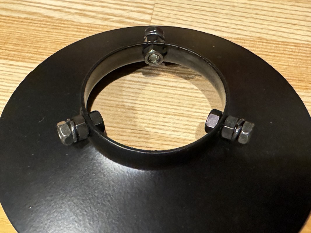 ランプシェード後付の図