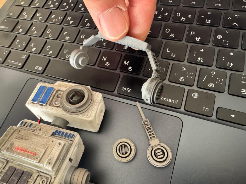 対話型自作ドロイドのオプションパーツ