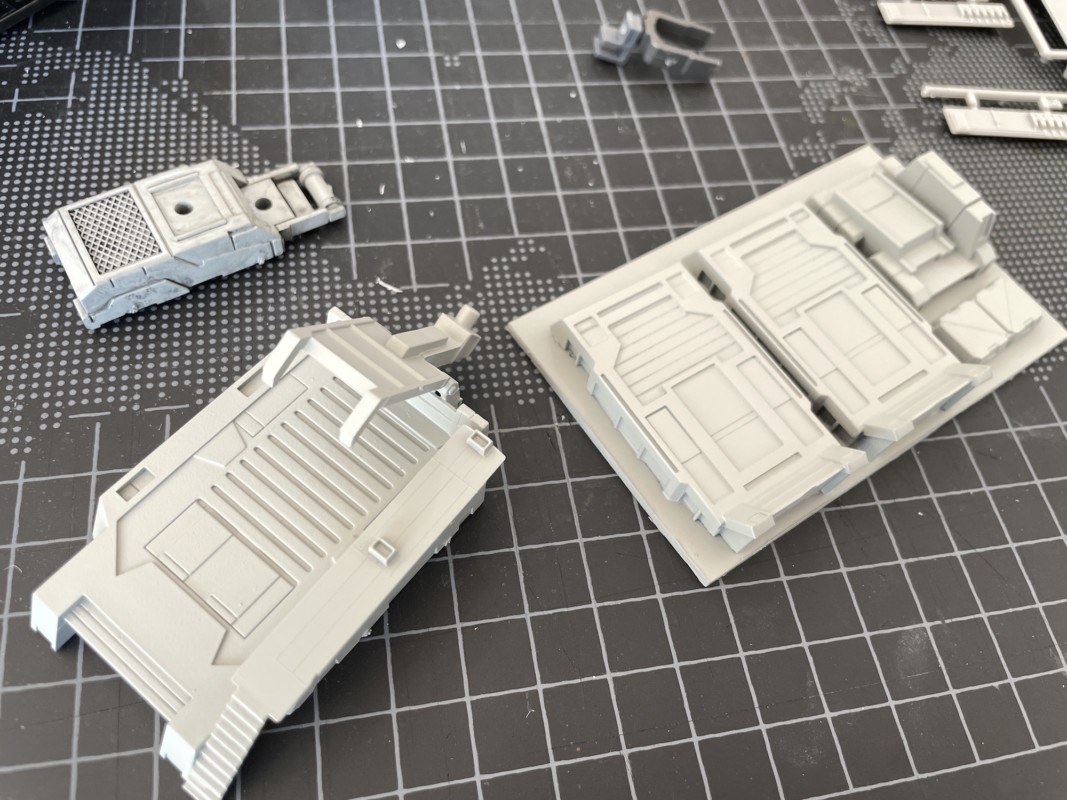 ジオラマ基地制作