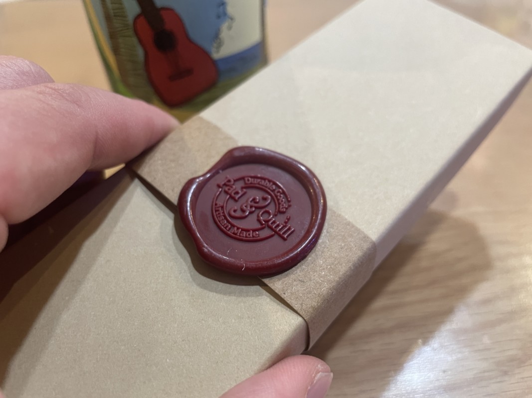 Pad&Quill　洗練されたパッケージ