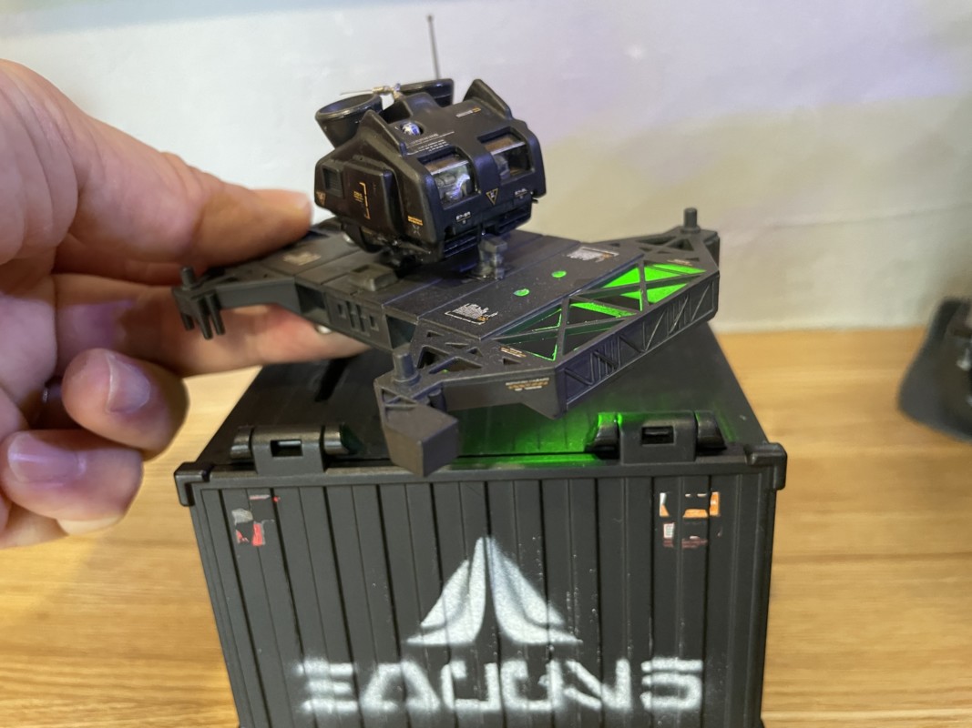 小型宇宙船プラモデル