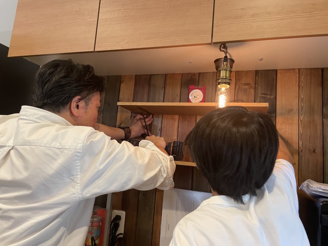 自分でDIY 棚の取り付け