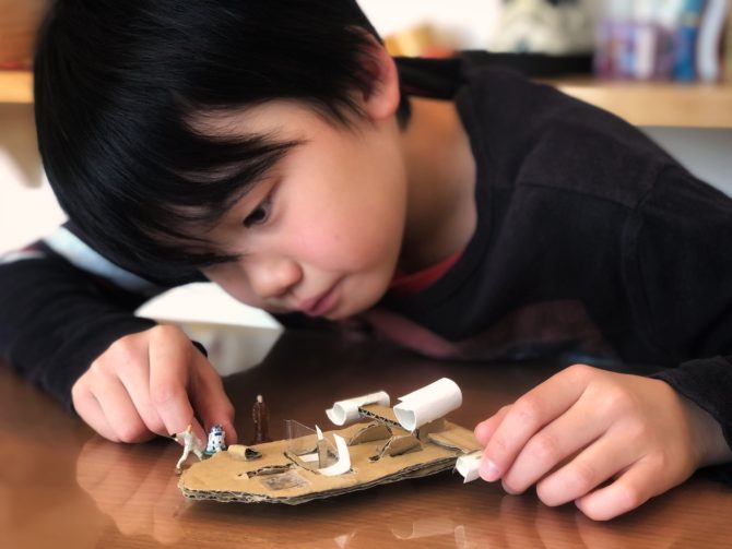 息子がランドスピーダーを自作した