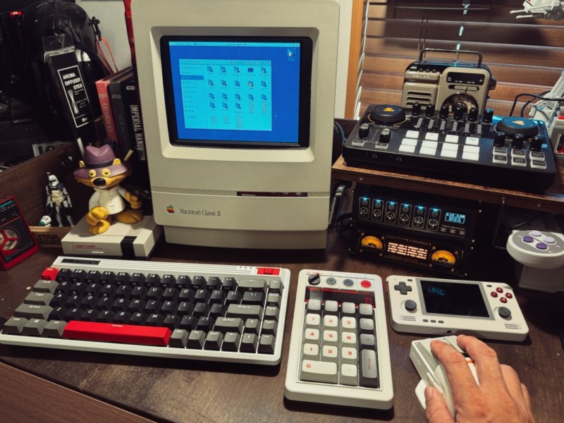 8BitDoのテンキーとレトロ空間