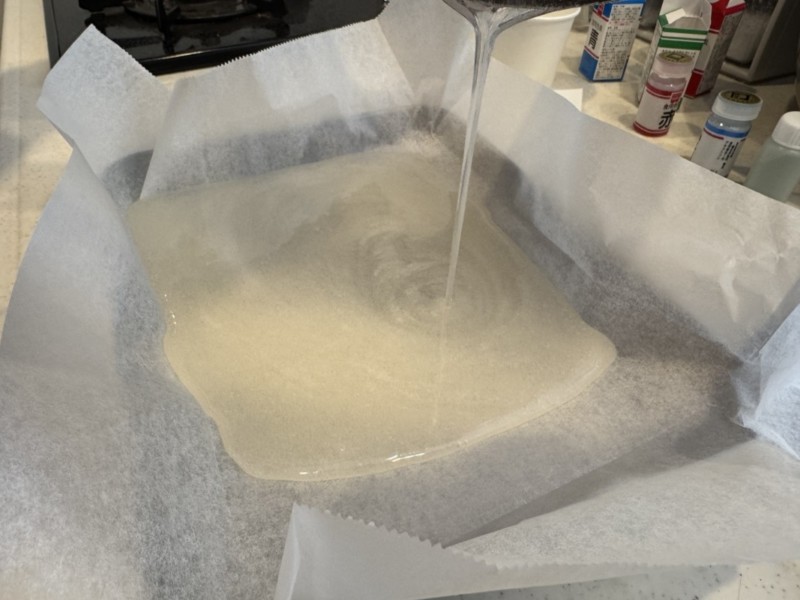 琥珀糖を作るレシピ