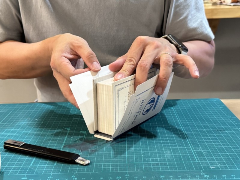 100均の箱をカスタマイズできるシール