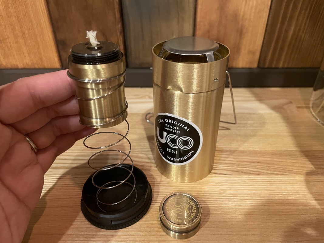 UCOオイルランタン化