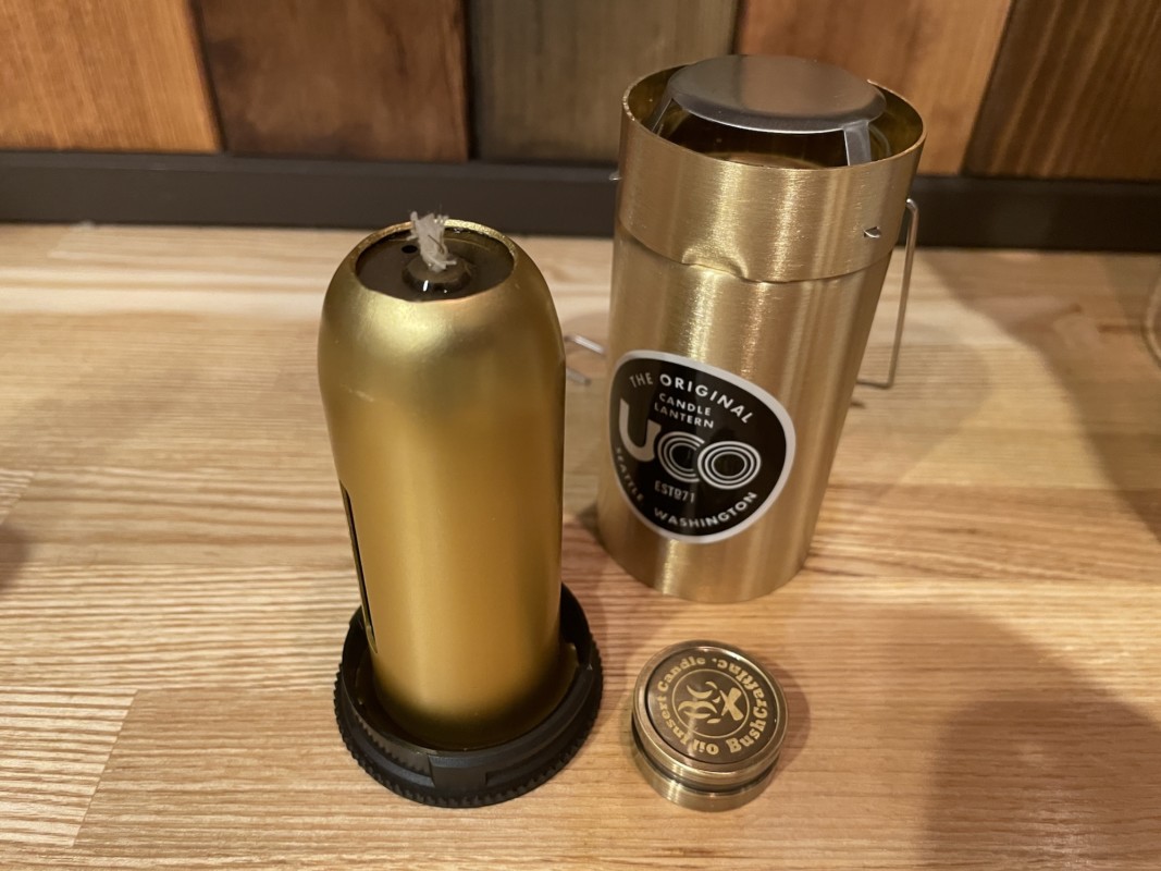 UCOオイルランタン化