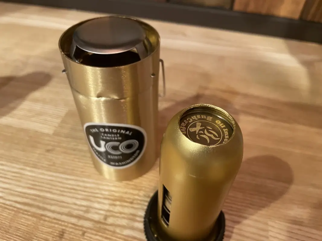 UCOオイルランタン化