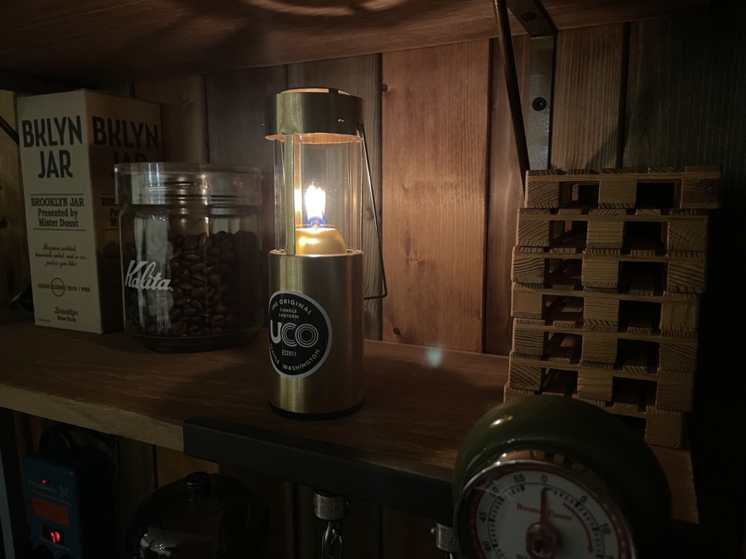 UCOキャンドルランタン（ブラス）