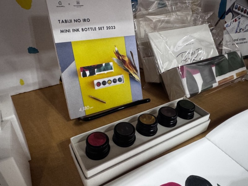 文具女子博ブース TABIJI NO IRO