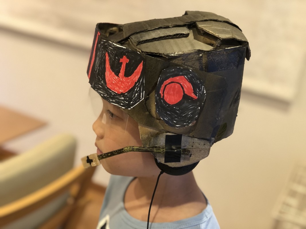 レジスタンスヘルメット自作