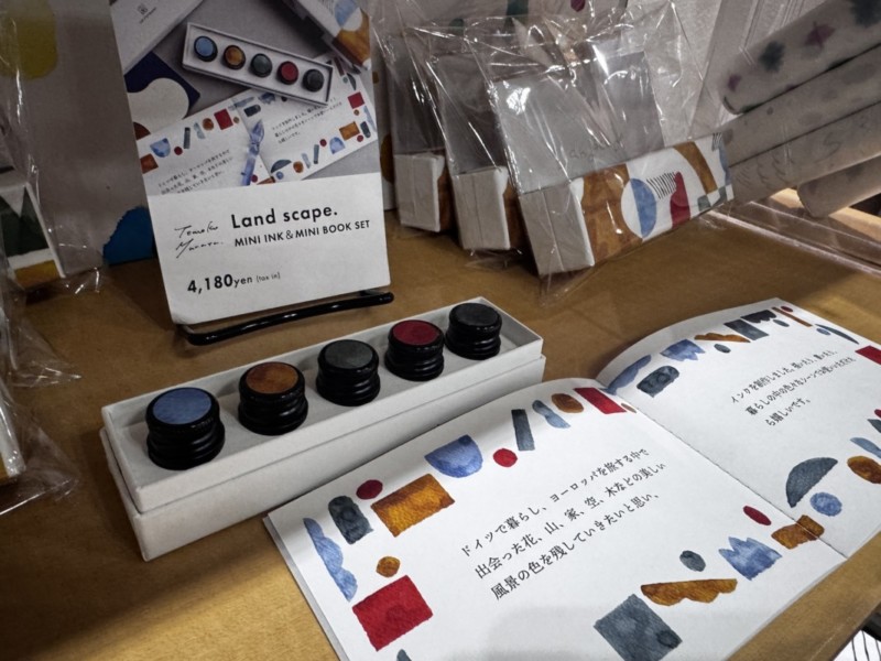 文具女子博ブース TABIJI NO IRO