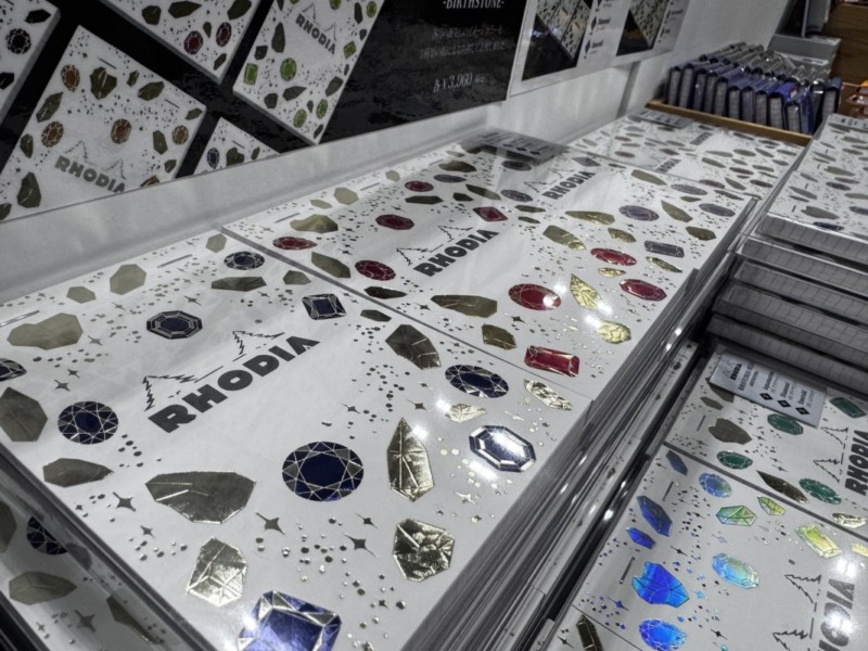 文具女子博ブース RHODIA